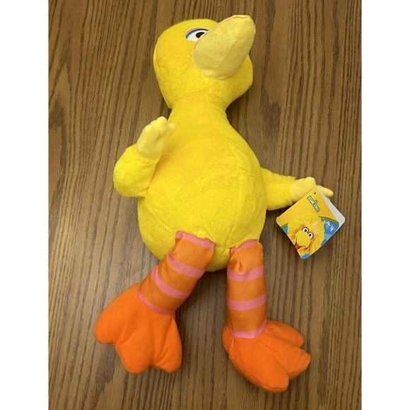 Sesame Street Plush Big Bird Soft Stuffed Animal - 17” Toy Just Play NEW - Picture 3 of 11